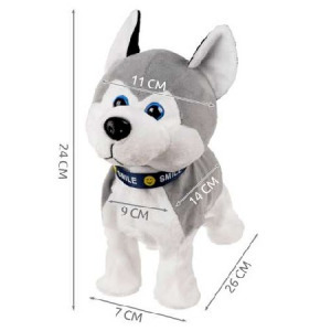 Interaktív husky kutya, mozog és ugat - MS-427