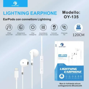 Oyatec Lightening vezetékes fülhallgató OY-135