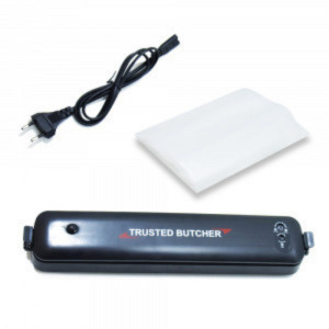 1+1 vákuumozó gép ajándék tasakokkal, Trusted Butcher, 60 kPa szívóerő