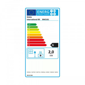 Bewello Homelux fali hősugárzó távirányítóval - 2000W -BW2101