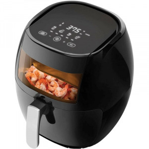 Elite 7,7 L-es Air Fryer, 1800W olaj nélküli forró levegős fritőz