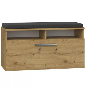 Shannan Riva cipősszekrény, 85x46x35 cm, tölgy