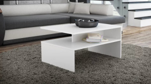 Drohmo Boston dohányzóasztal, fehér