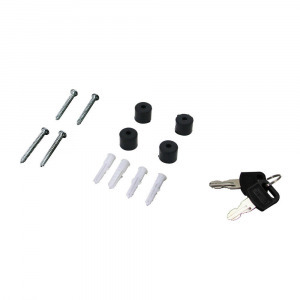 Fém postaláda, szürke