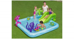 Bestway gyerek medence csúszdával, 239 x 206 x 86cm (BW-5302)