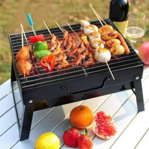 Hordozható, fém grillsütő (TL-372)