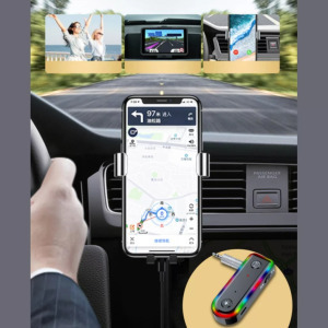 Bluetooth v5.3 transzmitter, RX/TX jelátvitel, mikrofon, multifunkciós, RGB