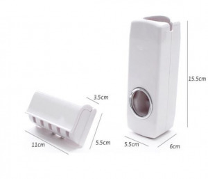 Fogkefe tartó és fogkrém adagoló