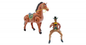 Cowboy a lovon, elemes vadnyugati játék