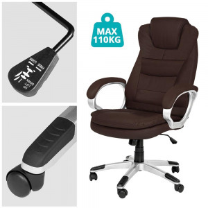 Relax főnöki forgószék, barna