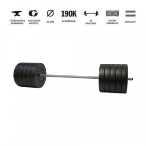 GazoFitness állítható kétkezes súlyzó 105 Kg