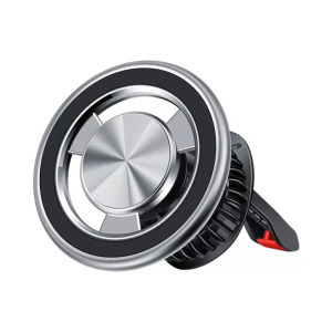 Autós mágneses YF26 mobiltelefontartó szellőzőrácsra, forgatható 360°