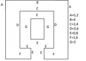 LSH Horseshoe Box magaságyás 400x60 cm
