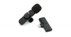 Vezeték nélküli mikrofon telefonhoz, Lightning csatlakozóval