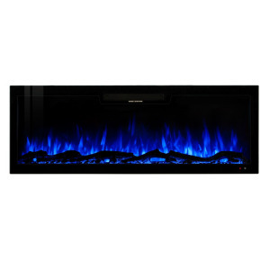 Vegas 42 fali-beépíthető kandalló, 451x1067x126 mm