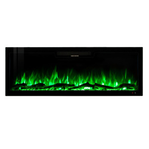 Vegas 42 fali-beépíthető kandalló, 451x1067x126 mm