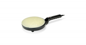 Elektromos palacsintasütő tapadásmentes felülettel, 20cm, keverőtállal