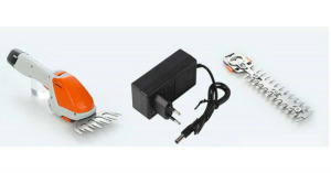 Akkus elektromos sövényvágó és fűnyíró