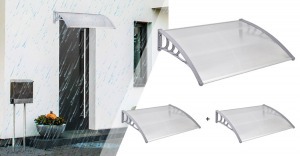 Műanyag előtető 120x90 fehér