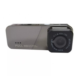 Autós menetrögzítő kamera T-701, FullHD, magyar menü, tolató kamera, szürke