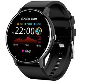 ForceOne ZL02 Okosóra és fitnesz karkötő, GF03 modell - választható színben