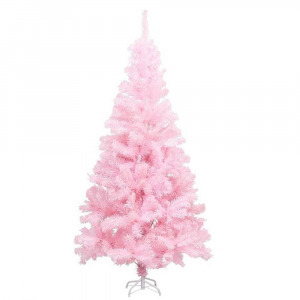 Rózsaszín műfenyő, 120 cm