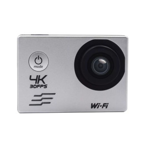 Sportkamera, WiFi-s 12MP akciókamera FullHD, 30m-ig vízálló, A+ 170°, ezüst