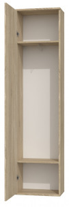 Odell Duo tükrös szekrény, 50x180x35 cm, sonoma