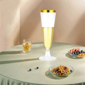 Eldobható pezsgőspohár szett - 20 db, 150 ml