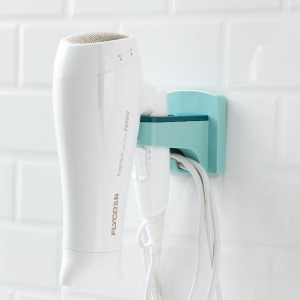 Öntapadós hajszárító tartó zöld