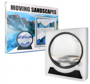 Homokóra dekoráció fekete