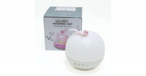 Alma formájú projektor lámpa - rózsaszín