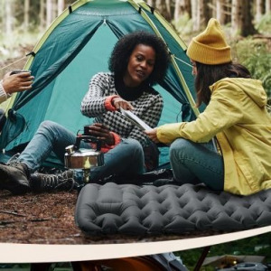 Egyszemélyes túramatrac szürke