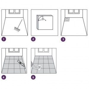 D-C-fix öntapadós padló - vivid stars 30.5x30.5cm 11db / doboz (1,02 m2)