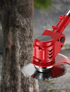 PureCut akkumulátoros fűkasza 24V 1db 10000 mAh akkumulátorral