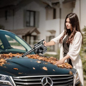 2in1 Légfúvó és porszívó, 2 akkumulátorral