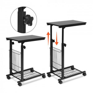 Gurulós laptoptartó állvány