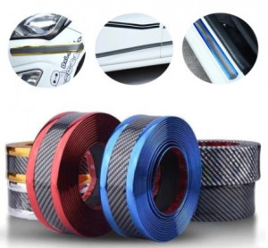 Küszöbvédő matrica autóra arany