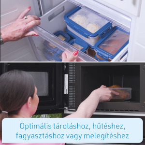 Livington Flex & Fresh frissentartó dobozok, 2 szett