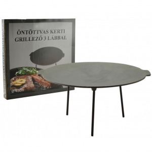 Öntöttvas tárcsa / kerti grillező - 45 cm
