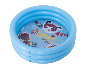 Avenli gyerekmedence állatos rózsaszín és kék 70x20cm kor: 1-3év