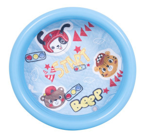 Avenli gyerekmedence állatos rózsaszín és kék 70x20cm kor: 1-3év