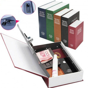 Könyv széf, könyv kialakítású biztonsági doboz