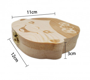 Fogtartó dobozka - kislány