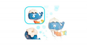 Fürdőjáték, zuhany, tengeri lények