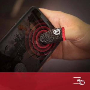 Gamer control kesztyű, csúszás és izzadságmentes ujj kesztyű