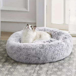Puha, meleg fánk alakú macskaágy, 76,2 cm