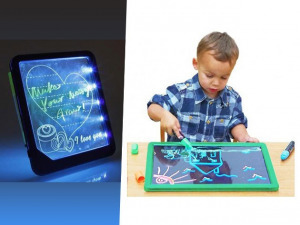 Ledes üzenőfal, rajztábla