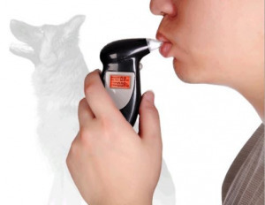 Digitális alkohol szonda, kulcstartóval