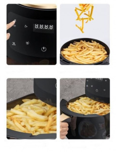 Kimiyo Air Fryer olaj nélküli sütő 2400W 6L